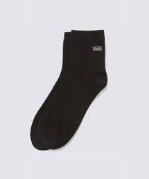 VANS（バンズ）の「ミッドレングス クルーソックス / MID LENGTH CREW Black VN000HKMBLK1（ソックス/靴下）」