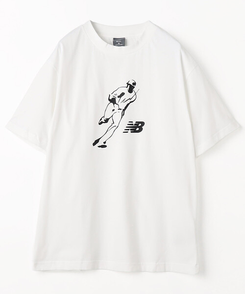 NEW BALANCE(ニューバランス)の「New Balance/ニューバランス 大谷翔平 オールウェイズオン ロゴ 半袖Tシャツ(Tシャツ/カットソー・メンズ・グレー/ブラック/ネイビー/ホワイト・X-LARGE/LARGE/MEDIUM)」の1枚目の写真