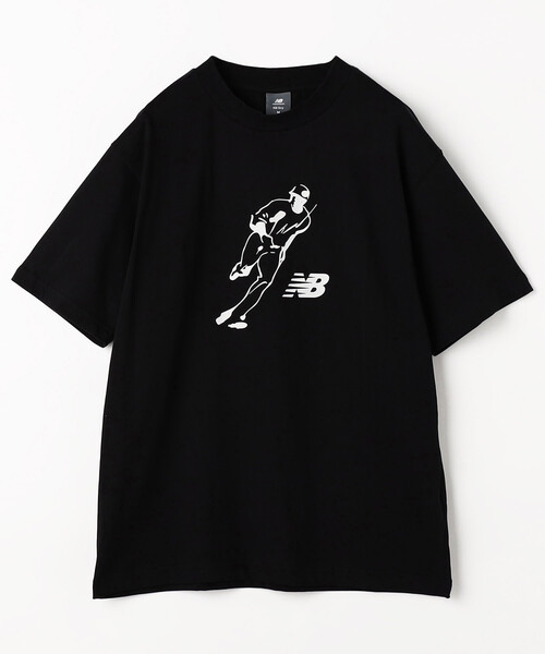 NEW BALANCE(ニューバランス)の「New Balance/ニューバランス 大谷翔平 オールウェイズオン ロゴ 半袖Tシャツ(Tシャツ/カットソー・メンズ・グレー/ブラック/ネイビー/ホワイト・X-LARGE/LARGE/MEDIUM)」の2枚目の写真