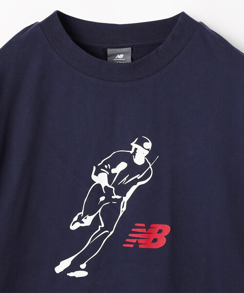 NEW BALANCE(ニューバランス)の「New Balance/ニューバランス 大谷翔平 オールウェイズオン ロゴ 半袖Tシャツ(Tシャツ/カットソー・メンズ・グレー/ブラック/ネイビー/ホワイト・X-LARGE/LARGE/MEDIUM)」の6枚目の写真