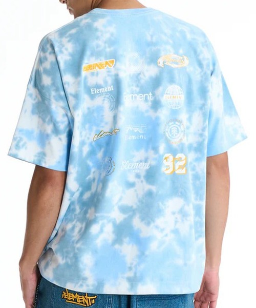 ELEMENT（エレメント）の「ELEMENT/エレメント 半袖 Tシャツ AUTHENTIC SS BG021211（Tシャツ/カットソー・メンズ・ブラック/ライトブルー/ホワイト・M/XL/L）」の3枚目の写真