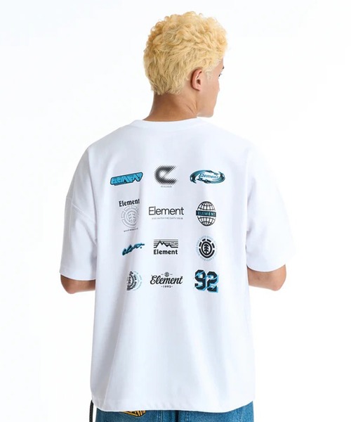 ELEMENT（エレメント）の「ELEMENT/エレメント 半袖 Tシャツ AUTHENTIC SS BG021211（Tシャツ/カットソー・メンズ・ブラック/ライトブルー/ホワイト・M/XL/L）」の8枚目の写真