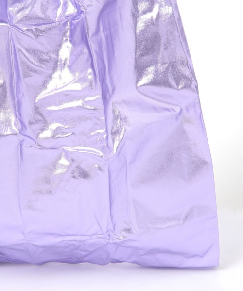 BAGGU（バグー）の「【BAGGU(バグゥ)】メタリックBABY（エコバッグ/サブバッグ・レディース・ライトブルー/ライトピンク/ピンク・0）」の19枚目の写真