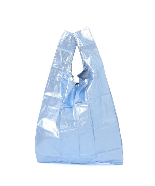 BAGGU（バグー）の「【BAGGU(バグゥ)】メタリックBABY（エコバッグ/サブバッグ・レディース・ライトブルー/ライトピンク/ピンク・0）」の11枚目の写真