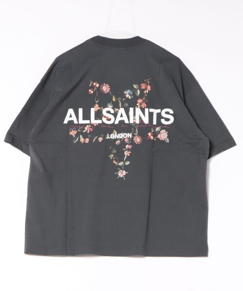 ALLSAINTS(オールセインツ)の「PENTACLE OVERSIZED ETTA T-SHIRT | PENTACLE オーバーサイズ ETTA Tシャツ(Tシャツ/カットソー・レディース・ブラック・XS/S/M/L)」の2枚目の写真