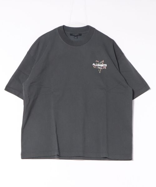 ALLSAINTS(オールセインツ)の「PENTACLE OVERSIZED ETTA T-SHIRT | PENTACLE オーバーサイズ ETTA Tシャツ(Tシャツ/カットソー・レディース・ブラック・XS/S/M/L)」の11枚目の写真