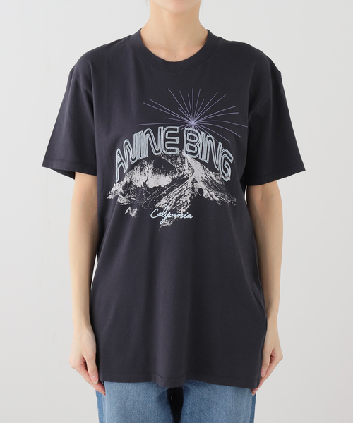 ANINE BING / アニービン WALKER TEE CALIFORNIA Tシャツ（Tシャツ