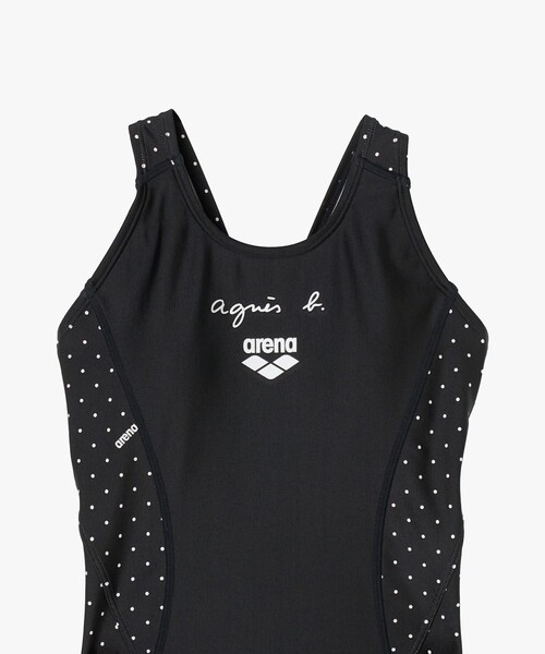 agnes b. x arena フィットネスワンピーススパッツ 水着 agnes b. x arena フィットネスワンピーススパッツ 水着（水着