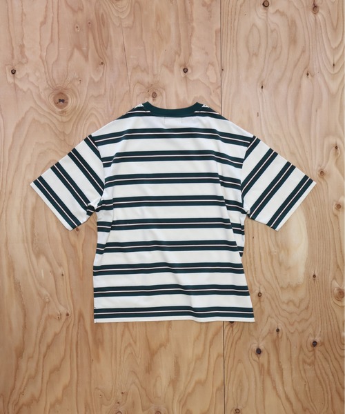 many men many mind(メニーメンメニーマインド)の「MANYMENMANYMINDS / マルチボーダー半袖Tシャツ(Tシャツ/カットソー・メンズ・ホワイト/グレー/チャコールグレー・MEDIUM/LARGE/X-LARGE)」の12枚目の写真