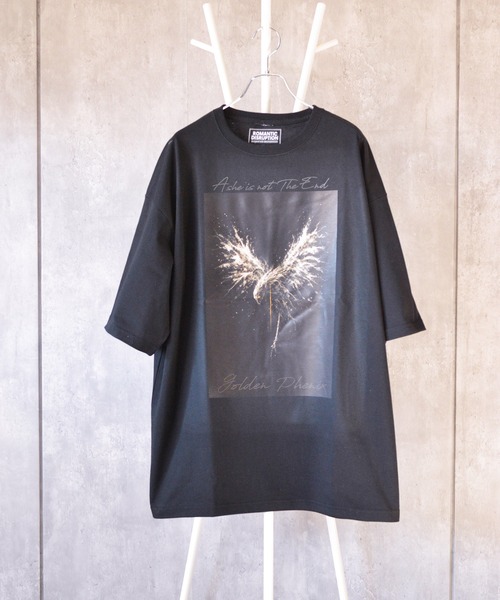 BROTHERHOOD(ブラザーフッド)の「【ROMANTIC DISRUPTION】Golden Vein Phoenix Big SS Tee(Tシャツ/カットソー・メンズ・グリーン系その他/ホワイト/ブラック/ブルー系その他・X-LARGE)」の7枚目の写真