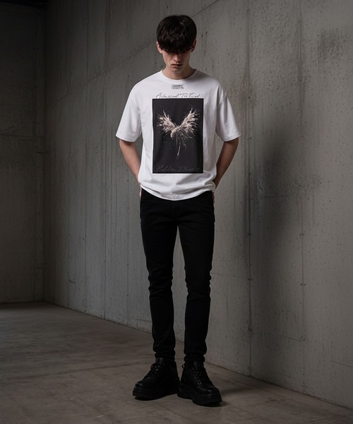 BROTHERHOOD(ブラザーフッド)の「【ROMANTIC DISRUPTION】Golden Vein Phoenix Big SS Tee(Tシャツ/カットソー・メンズ・グリーン系その他/ホワイト/ブラック/ブルー系その他・X-LARGE)」の13枚目の写真