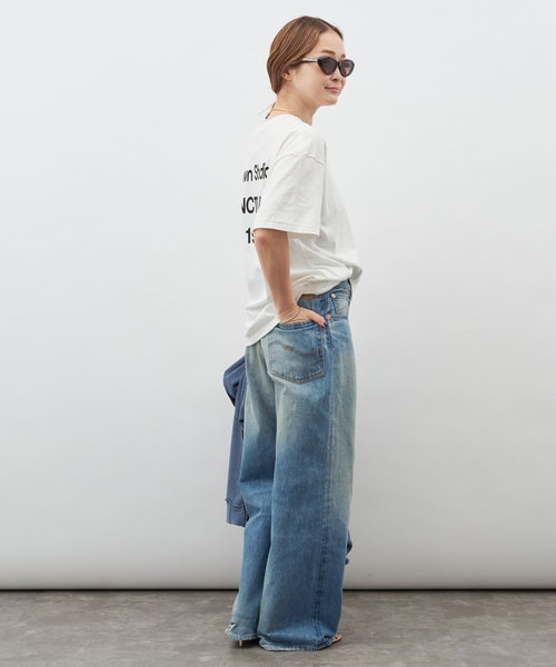 Deuxieme Classe（ドゥーズィエムクラス）の「追加【BRAWN/ブラウン】 LOGO Tシャツ（Tシャツ/カットソー・レディース・ブラック/ホワイト・FREE）」の16枚目の写真