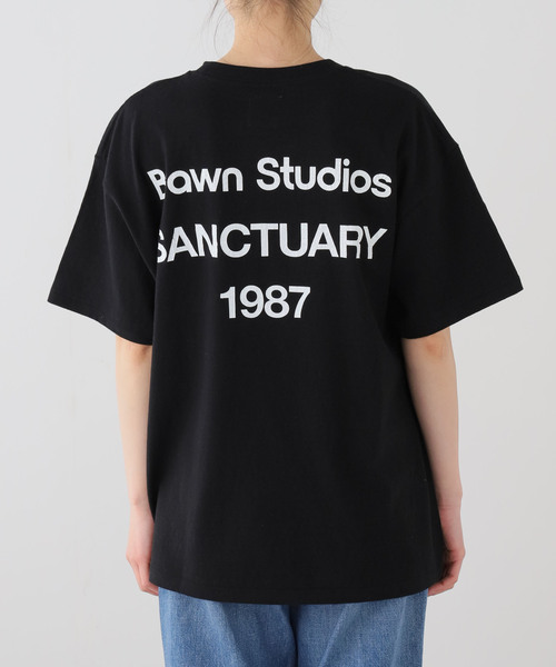 Deuxieme Classe（ドゥーズィエムクラス）の「追加【BRAWN/ブラウン】 LOGO Tシャツ（Tシャツ/カットソー・レディース・ブラック/ホワイト・FREE）」の21枚目の写真