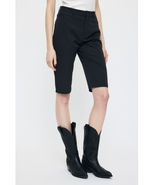 MOUSSY（マウジー）の「STRETCH CAPRI パンツ（その他パンツ・レディース・ブラック・2/1）」の2枚目の写真