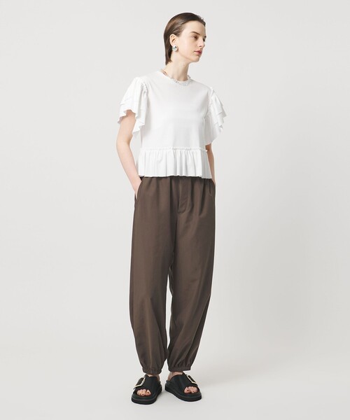 ASTRAET（アストラット）の「＜ASTRAET＞スソゴム バルーン イージーパンツ（その他パンツ・レディース・ブラック・00/0）」の6枚目の写真