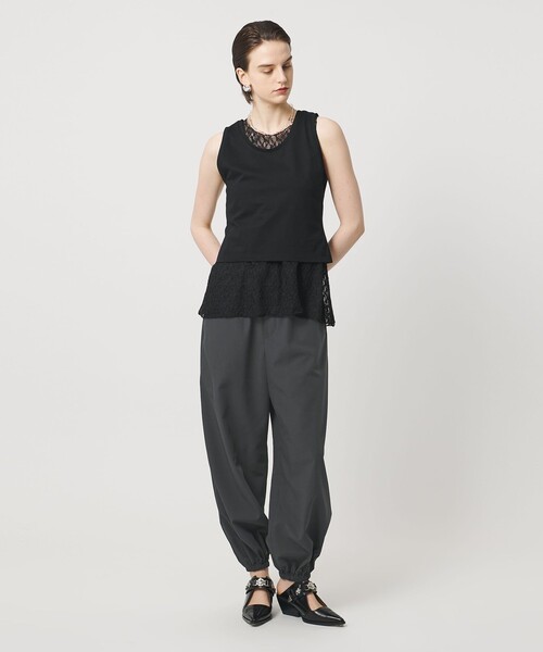 ASTRAET（アストラット）の「＜ASTRAET＞スソゴム バルーン イージーパンツ（その他パンツ・レディース・ブラック・00/0）」の9枚目の写真