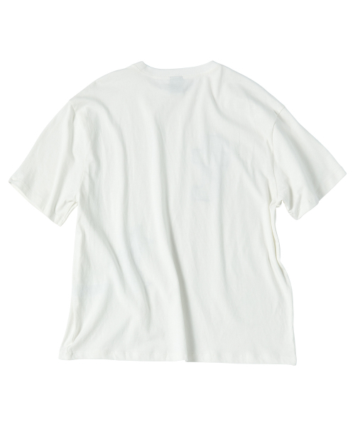 TRAVEL(トラベル)の「メルティングチェックアプリケ半袖Tシャツホワイト(Tシャツ/カットソー・レディース・その他・SMALL/MEDIUM/LARGE/X-LARGE)」の2枚目の写真