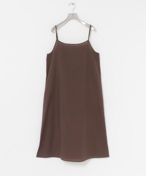 URBAN RESEARCH（アーバンリサーチ）の「コットンボイルシャーリングワンピース（ワンピース・レディース・ブラック/ブラウン・FREE）」の15枚目の写真