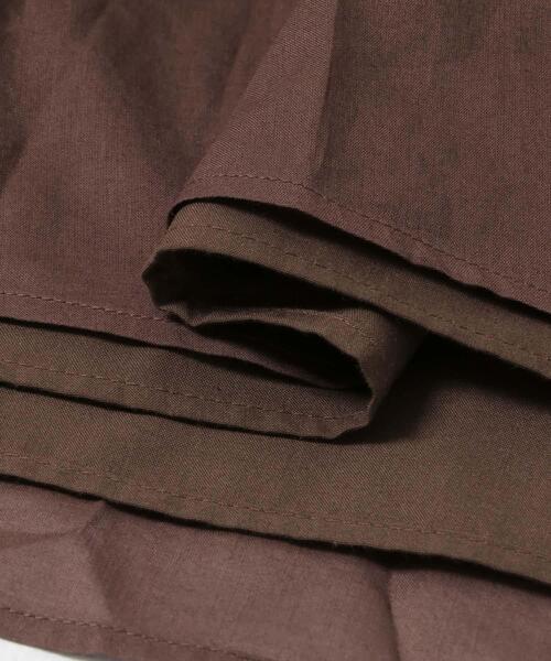 URBAN RESEARCH（アーバンリサーチ）の「コットンボイルシャーリングワンピース（ワンピース・レディース・ブラック/ブラウン・FREE）」の10枚目の写真