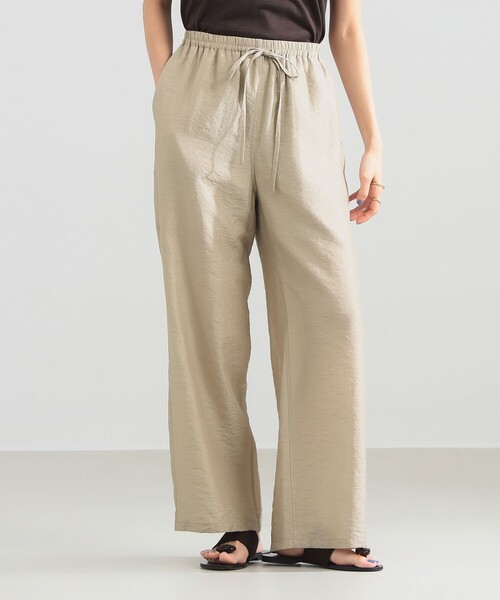 Demi-Luxe BEAMS(デミルクス ビームス)の「レーヨンリネン ドロスト イージーパンツ(その他パンツ・レディース・ベージュ/イエロー系その他2/ブラック・36/38)」の22枚目の写真
