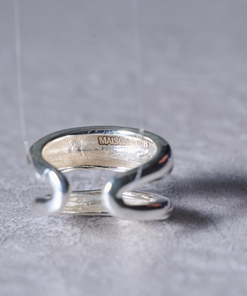 MAISON CLUB(メゾンクラブ)の「【MAISON CLUB】Melt Layer Ring Silver925 KUN(リング・メンズ・シルバー・FREE)」の8枚目の写真