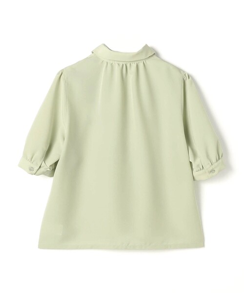 NICOLE CLUB（ニコル　クラブ）の「ボタニカル刺繍ブラウス（シャツ/ブラウス・レディース・ライトグリーン/ブラック/オフホワイト・M）」の15枚目の写真