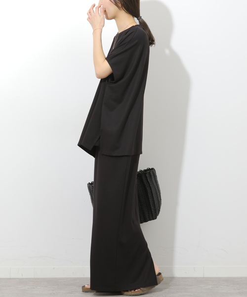 JOURNAL STANDARD relume(ジャーナルスタンダード レリューム)の「バイオウォッシュIラインスカート(スカート・レディース・ブラウン/ブラック・FREE)」の10枚目の写真