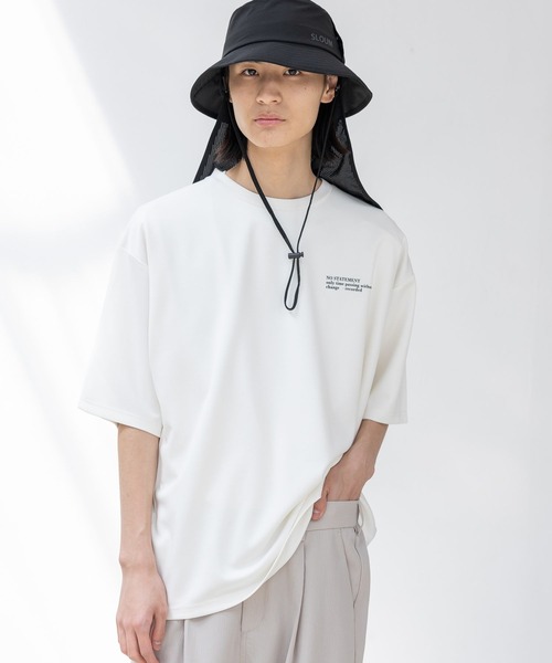 接触冷感】シルキーダンボールTシャツ / 662019（Tシャツ/カットソー