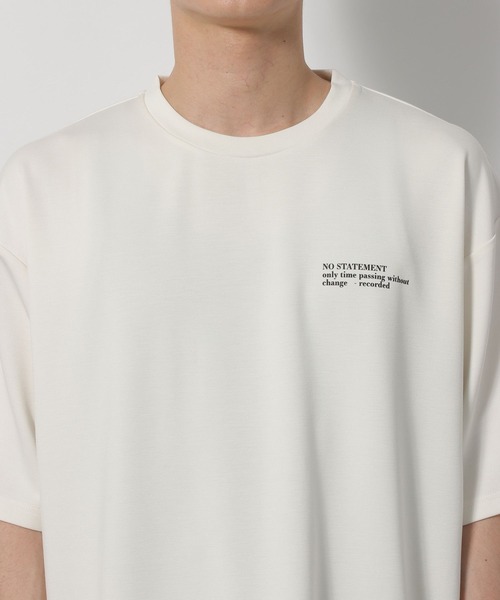 LAKOLE(ラコレ)の「【接触冷感】シルキーダンボールTシャツ / 662019(Tシャツ/カットソー・メンズ・ネイビー/ホワイト/ライトグレー/ボルドー/ブラック・SMALL/MEDIUM/LARGE)」の21枚目の写真