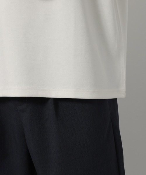 LAKOLE(ラコレ)の「【接触冷感】シルキーダンボールTシャツ / 662019(Tシャツ/カットソー・メンズ・ネイビー/ホワイト/ライトグレー/ボルドー/ブラック・SMALL/MEDIUM/LARGE)」の19枚目の写真