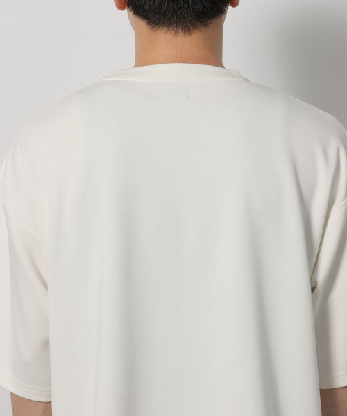 LAKOLE(ラコレ)の「【接触冷感】シルキーダンボールTシャツ / 662019(Tシャツ/カットソー・メンズ・ネイビー/ホワイト/ライトグレー/ボルドー/ブラック・SMALL/MEDIUM/LARGE)」の18枚目の写真