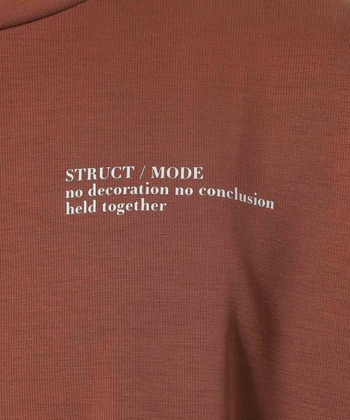 LAKOLE(ラコレ)の「【接触冷感】シルキーダンボールTシャツ / 662019(Tシャツ/カットソー・メンズ・ネイビー/ホワイト/ライトグレー/ボルドー/ブラック・SMALL/MEDIUM/LARGE)」の14枚目の写真