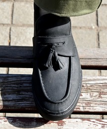 VANS｜バンズ（レディース）のローファー（ブラック/黒色系・タッセル