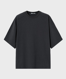 ラグランハーフスリーブTシャツ_CHARCOAL