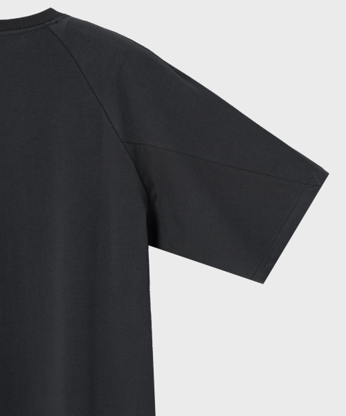 NONBLANK(ノンブランク)の「ラグランハーフスリーブTシャツ_CHARCOAL(Tシャツ/カットソー・メンズ・その他・LARGE/MEDIUM/X-LARGE)」の3枚目の写真