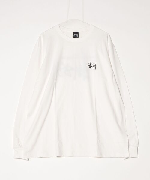 STUSSY（ステューシー）の「【STUSSY】ステューシー BASIC LOGO LONG SLEEVE ロゴ ロングスリーブ 長袖 Tシャツ/ 1995000（Tシャツ/カットソー・メンズ・ブラック/ホワイト・MEDIUM/X-LARGE/LARGE）」の3枚目の写真