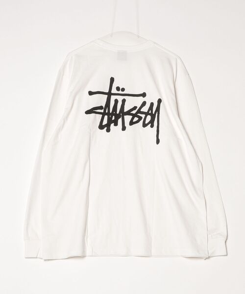 STUSSY（ステューシー）の「【STUSSY】ステューシー BASIC LOGO LONG SLEEVE ロゴ ロングスリーブ 長袖 Tシャツ/ 1995000（Tシャツ/カットソー・メンズ・ブラック/ホワイト・MEDIUM/X-LARGE/LARGE）」の5枚目の写真