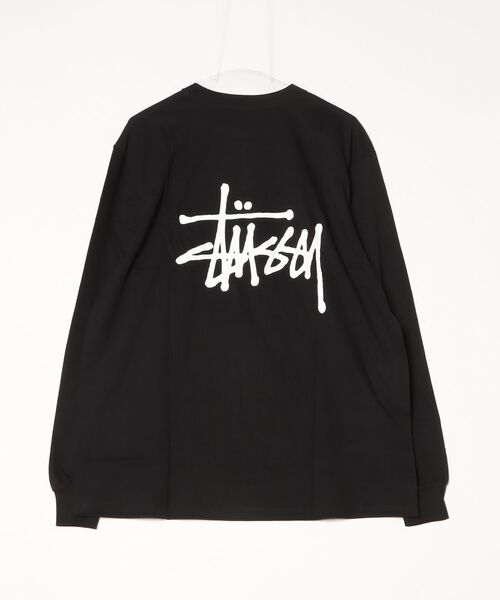 STUSSY（ステューシー）の「【STUSSY】ステューシー BASIC LOGO LONG SLEEVE ロゴ ロングスリーブ 長袖 Tシャツ/ 1995000（Tシャツ/カットソー・メンズ・ブラック/ホワイト・MEDIUM/X-LARGE/LARGE）」の6枚目の写真