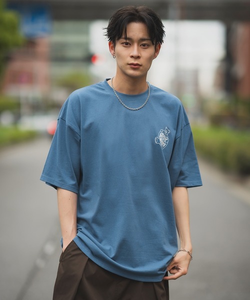 SIDEWAY STANCE(サイドウェイスタンス)の「【SIDEWAY STANCE】ファットベアー 半袖Tシャツ(Tシャツ/カットソー・メンズ・パープル/ホワイト/ダークブルー/ブラック・SMALL/X-LARGE/MEDIUM/LARGE)」の13枚目の写真