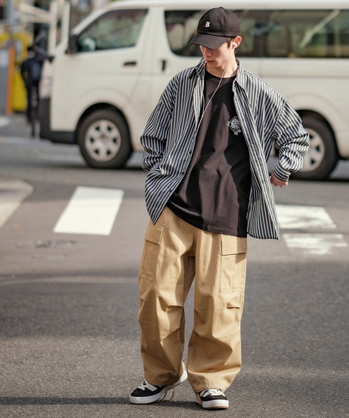 SIDEWAY STANCE(サイドウェイスタンス)の「【SIDEWAY STANCE】ファットベアー 半袖Tシャツ(Tシャツ/カットソー・メンズ・パープル/ホワイト/ダークブルー/ブラック・SMALL/X-LARGE/MEDIUM/LARGE)」の12枚目の写真