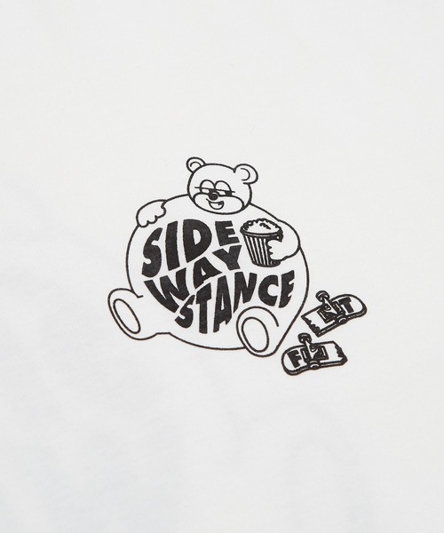 SIDEWAY STANCE(サイドウェイスタンス)の「【SIDEWAY STANCE】ファットベアー 半袖Tシャツ(Tシャツ/カットソー・メンズ・パープル/ホワイト/ダークブルー/ブラック・SMALL/X-LARGE/MEDIUM/LARGE)」の21枚目の写真