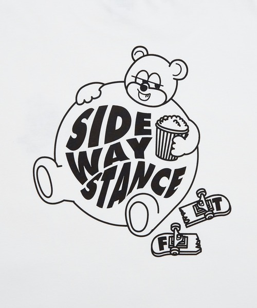 SIDEWAY STANCE(サイドウェイスタンス)の「【SIDEWAY STANCE】ファットベアー 半袖Tシャツ(Tシャツ/カットソー・メンズ・パープル/ホワイト/ダークブルー/ブラック・SMALL/X-LARGE/MEDIUM/LARGE)」の22枚目の写真