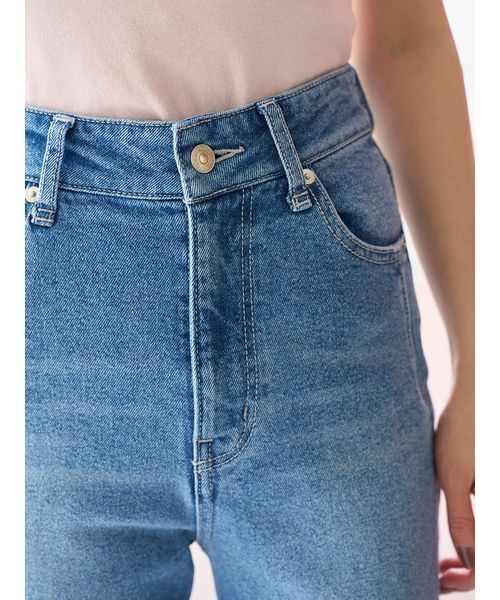 SNIDEL（スナイデル）の「【STYLE UP PANTS】フレアデニム（デニムパンツ・レディース・ブラウン/ブラック/インディゴブルー/ブルー・2/1/0）」の19枚目の写真