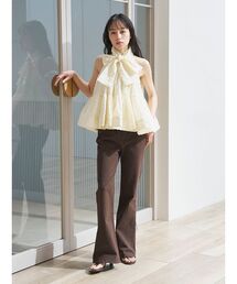 SNIDEL（スナイデル）の「【STYLE UP PANTS】フレアデニム（デニムパンツ）」