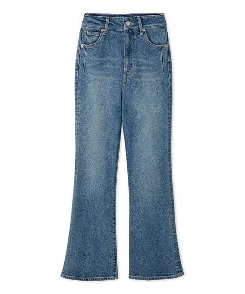SNIDEL(スナイデル)の「【STYLE UP PANTS】フレアパンツ(デニムパンツ・レディース・ブラウン/ブラック/インディゴブルー/ブルー・2/1/0)」の5枚目の写真