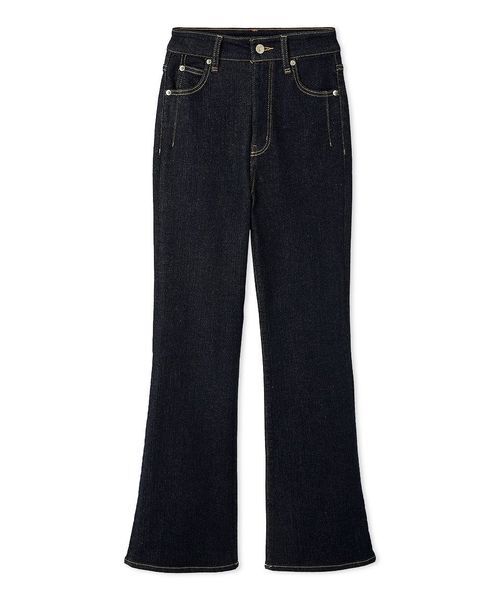 SNIDEL(スナイデル)の「【STYLE UP PANTS】フレアパンツ(デニムパンツ・レディース・ブラウン/ブラック/インディゴブルー/ブルー・2/1/0)」の6枚目の写真