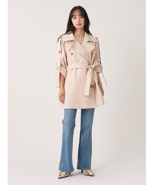 SNIDEL(スナイデル)の「【STYLE UP PANTS】フレアパンツ(デニムパンツ・レディース・ブラウン/ブラック/インディゴブルー/ブルー・2/1/0)」の18枚目の写真