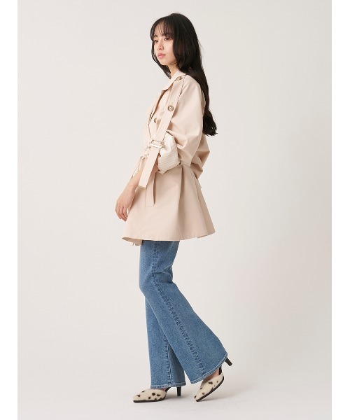 SNIDEL(スナイデル)の「【STYLE UP PANTS】フレアパンツ(デニムパンツ・レディース・ブラウン/ブラック/インディゴブルー/ブルー・2/1/0)」の19枚目の写真