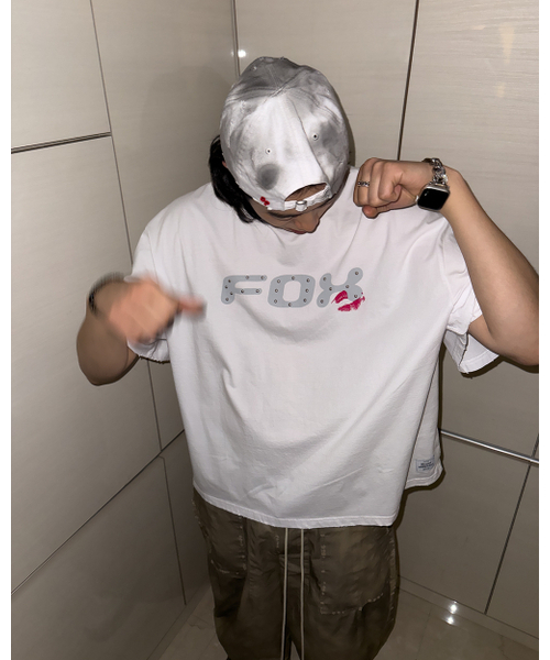MWOONG（ムン）の「Fox stud tee WH（Tシャツ/カットソー・レディース・その他・1/2）」の4枚目の写真