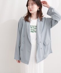 ベルト付きシアージャケット